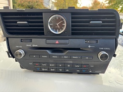 RX 350 Radio Receiver AC Heater Climate Control Bezel Clock Vents