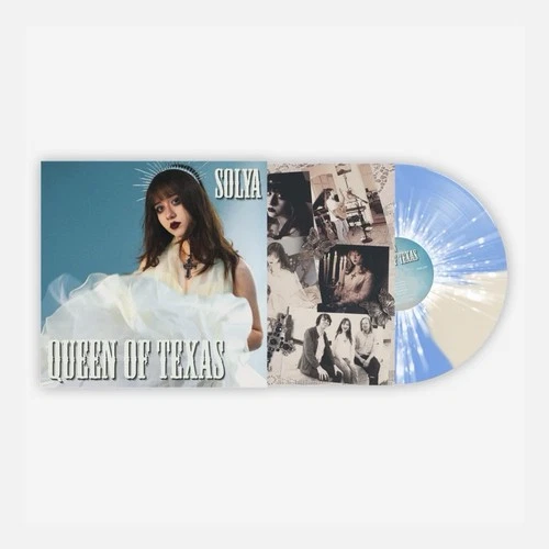 Solya - Queen of Texas Spotify Fans First Blue & Pearl Vinyl Record LP IN HAND✅