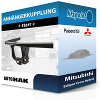 Auto HAK AnhäNgekupplung Starr Passend für Mitsubishi Eclipse Cross Hybrid 21-