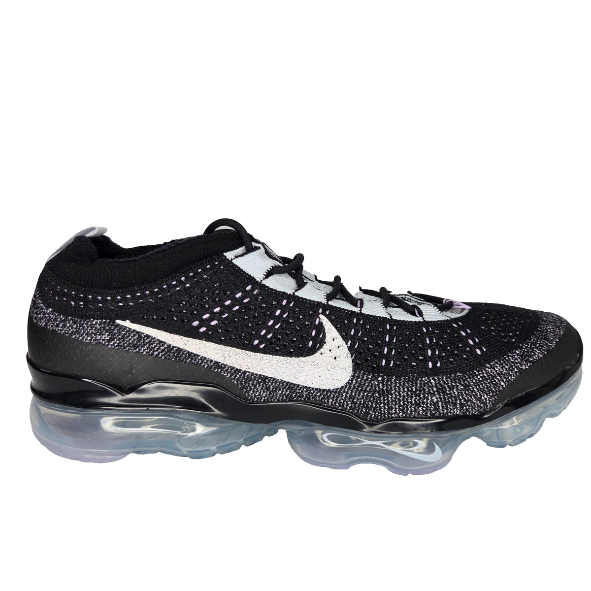 Nike Air VaporMax 2023 Flyknit Oreo Black White Sneakers  display picture 1