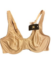 Wacoal NWT Basic Beauty Full Figure Seamless T Shirt Bra 34 D Tan Underwire