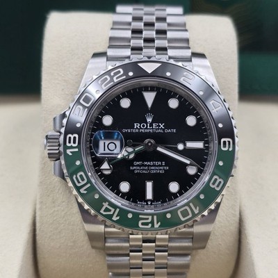 PAPERS 2025 Rolex GMT-Master II “Sprite” 40mm 126720VTNR Jubilee