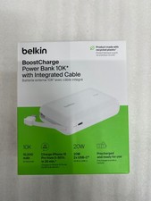 Belkin BoostCharge Power Bank 10K Portable Battery Charger 20W