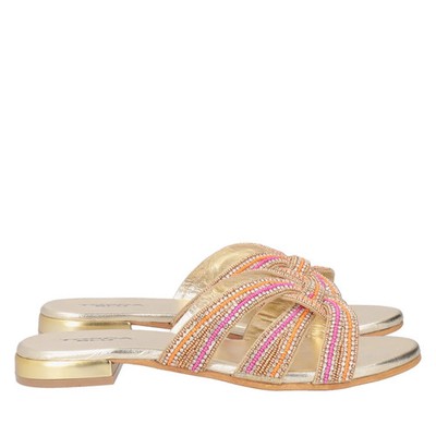 TUSCA BLUE SLAVE SANDAL