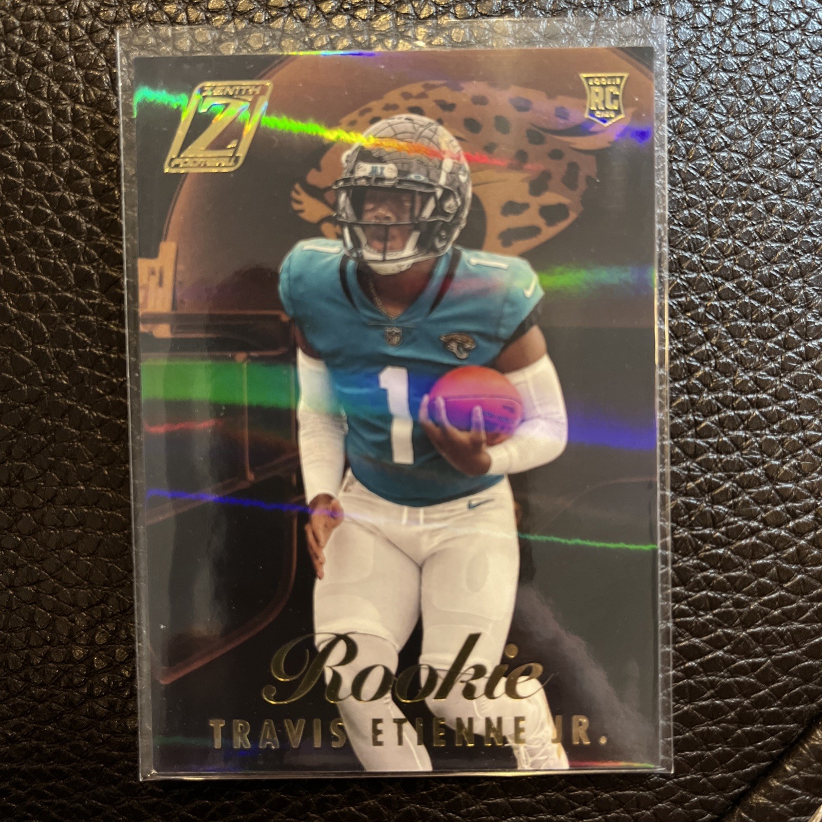 2021 Panini Zenith Travis Etienne Jr #59 Rookie RC Jacksonville Jaguars