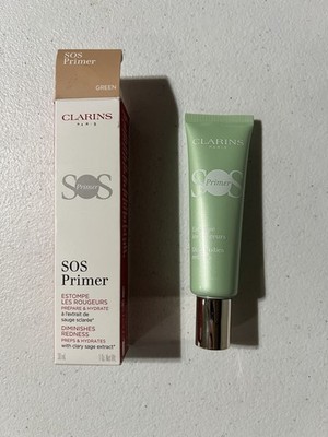 Clarins Sos Primer -Green 30ml/1oz-New With Box-Product Sealed