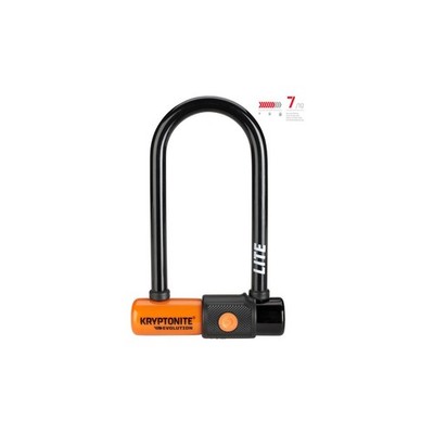 Kryptonite Evolution Mini-6 Lite Bügelschloss Schwarz
