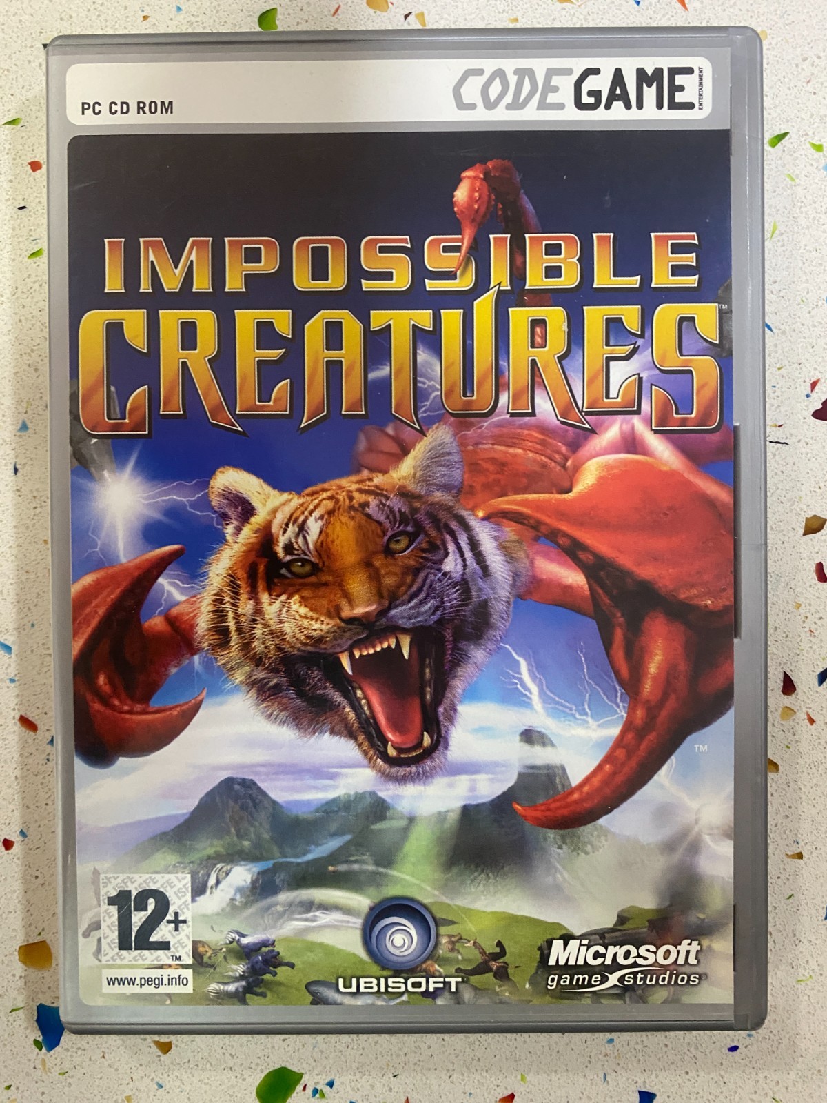 IMPOSSIBLES CREATURES PC Game Ubisoft Code - English Software Manual Spanish