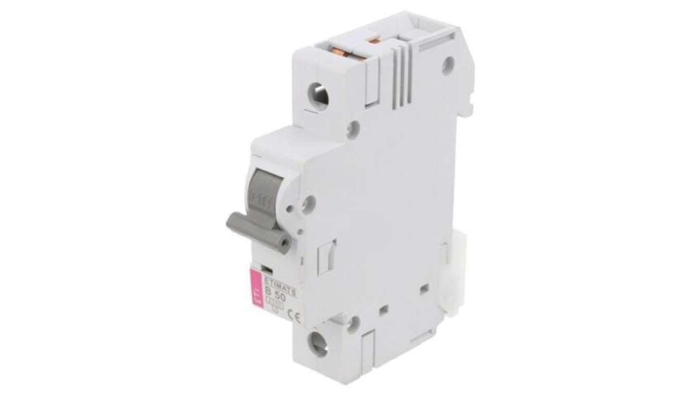 Overcurrent switch, 230/400VAC, power ETIMAT 6 1P B50