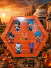 Presale Burger King x Dragon Ball Super Chibi Figure Set 6pcs Collectible