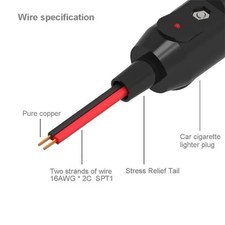 temperature of a cigarette lighter Type-C Mobile Cigarette Lighter Adapter Air Blowing Cigarette Lighter  Outdoor Safety Portable Mini Cigarette Lighting Artifact