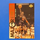 1995 Upper Deck Major Attractions Michael Jordan / Charlie Sheen #339 Card