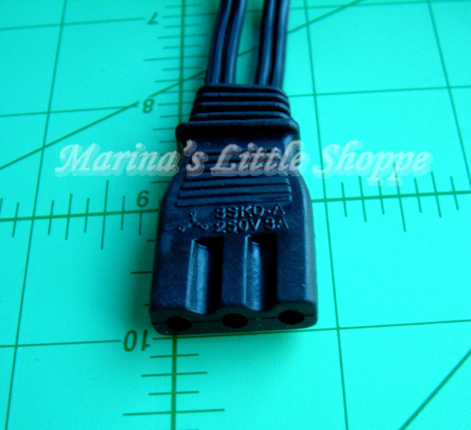 Power Cord ELNITA 200 series * BABY LOCK BL3-402 BL3-426 BL550 BL4-428 BL432 ... - Image 4 of 4