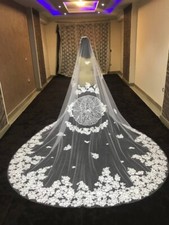 Wedding Veil merry virgin lady Bespoke virgin Mary Veil