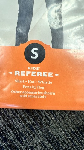 Hyde and Eek Kids Referee child costume size Small 4-7 - Picture 2 of 3
