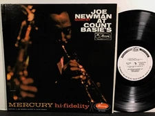 JOE NEWMAN At Count Basie’s LP MERCURY MG 20696 MONO DG PROMO 1961 Jazz