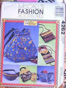 McCalls Craft Sewing Patterns Kids & Adult Hats & Handbags Totes Purses U-Choose - Picture 29 of 50