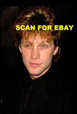 JON BON JOVI ORIGINAL PRESS TRANSPARENCY 35MM SLIDE