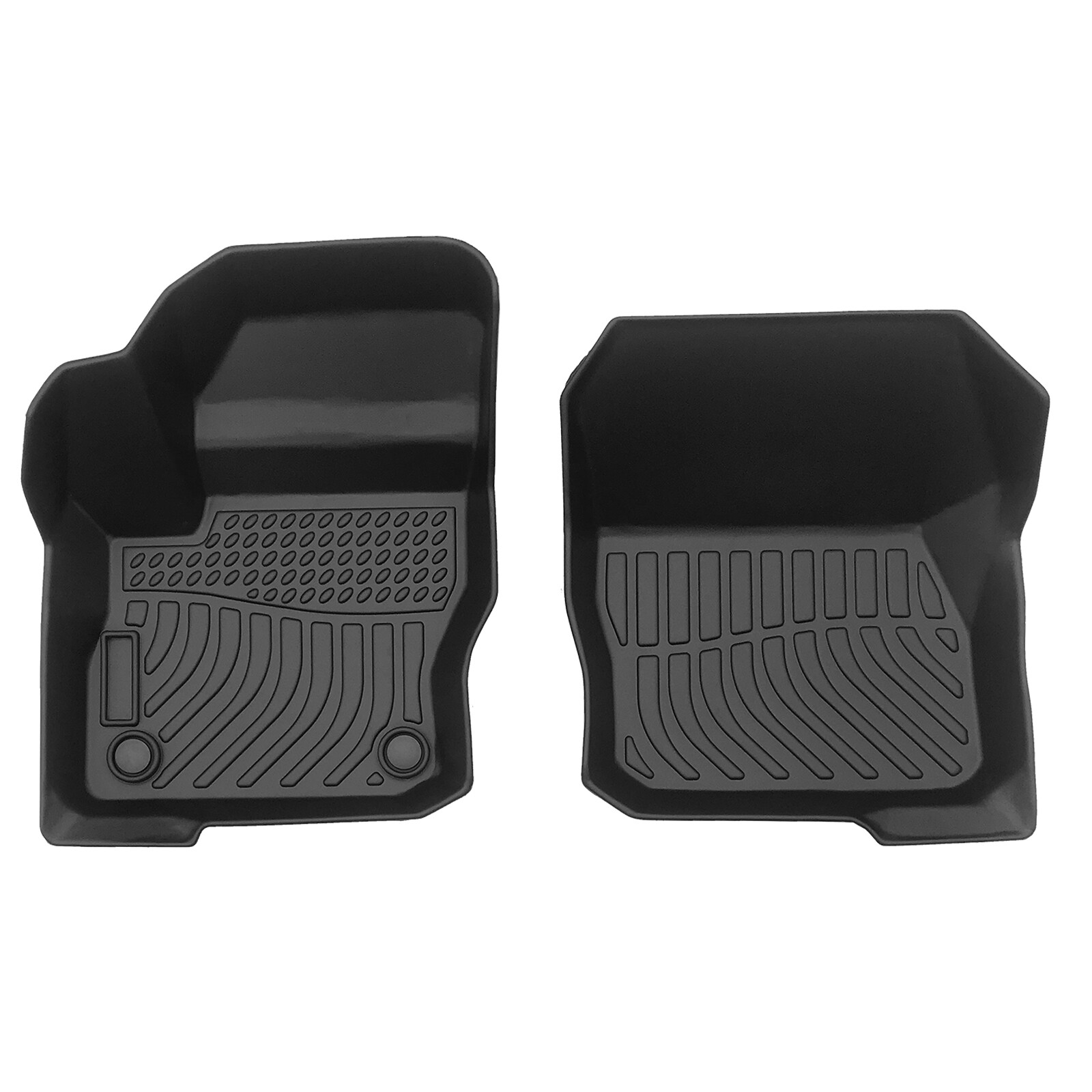 Car Floor Mats for 20122018 Ford Focus，AllWeather TPE Rubber Floor Mats Black eBay