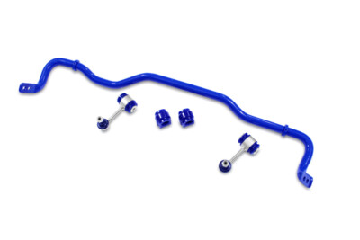 SuperPro 2015 for Audi A3 Quattro Premium Rear 24mm Adjustable Sway Bar and HD E