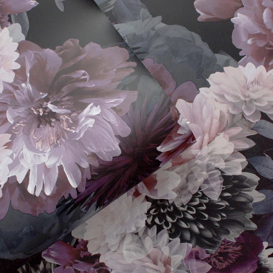 Papel Pintado Muriva Issey Lipsy Grandes Flores Flores Elegante Floral Malva 144060 Foto 4 de 4