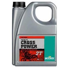 MOTOREX 4L 2T CROSS POWER 2 STROKE OIL MOTOREX 2 STROKE MOTORCYCLE MX BIKES YZ