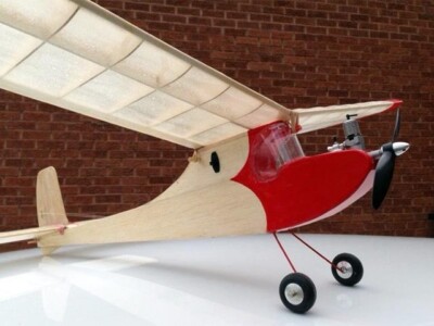 Cardinal Ribs Cardinal by Veron ~ Vintage Free Flight Model ~ Laser-cut Balsa Wing ...