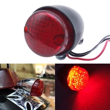 Motorcycle LED Brake Stop Running Tail Light Rear For Cafe Racer Bobber Chopper