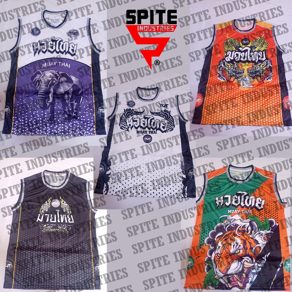 Muay Thai Tank Top made by high quality Spite Industries Branded - Picture 23 of 30