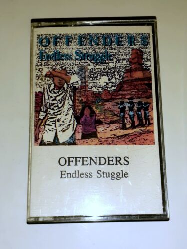 OFFENDERS Endless Struggle Cassette Texas Hc Punk 1985 Rabid Cat Records - Picture 1 of 6