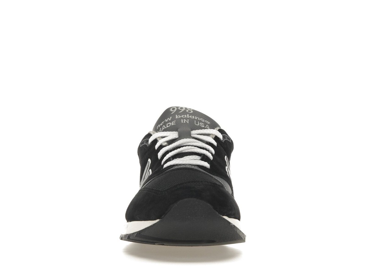 New Balance 998 NB Made In USA Black Silver Sneakers U998BL New Balance 998 NB Made In USA Black Silver Sneakers U998BL