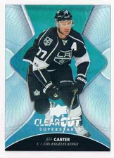 2017-18 UPPER DECK CLEAR CUT SUPERSTARS JEFF CARTER LOS ANGELES KINGS #CCS-JC