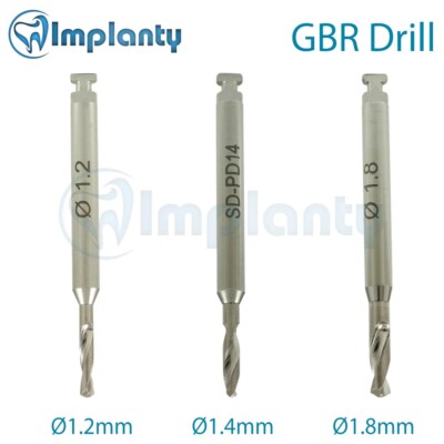 Dental GBR Pilot Drill L26.0mm Stainless Steel Dentistry