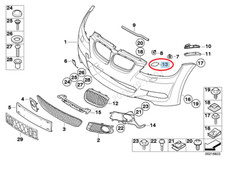 NUOVO BMW 3 E93 COPRIFARO DESTRO 61677171660 7171660 2008