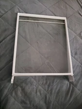 Replacement Glass Shelf Side-By-Side Refrigerator Easy Glide Out Spill Catcher