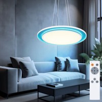 HäNgelampe Pendelleuchte Esszimmerlampe Tageslichtlampe Rgb Led Fernbedienung