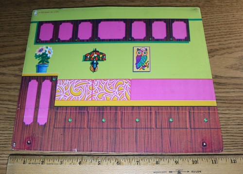 Casa rodante Barbie Country Camper vintage pared lateral deslizante Mattel 1970 pieza de repuesto - Imagen 2 de 2