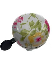 Ding Dong Fahrradglocke Blumen Design 03 Fahrradklingel Ø 60 mm