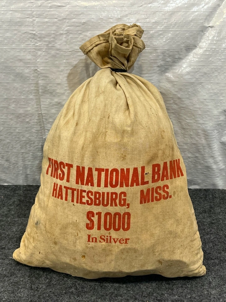 * 1924-P * CHOICE to GEM BU MS PEACE SILVER DOLLAR * FROM ORIGINAL BANK BAG * - Image 3 of 4