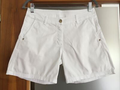 Damen Kurzhose Weiß Gr. S ''missmiss'', Top Zustand, Baumwollstretch