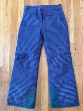 Arctix Girls Size Medium Purple Ski Snow Pants Geometric Print