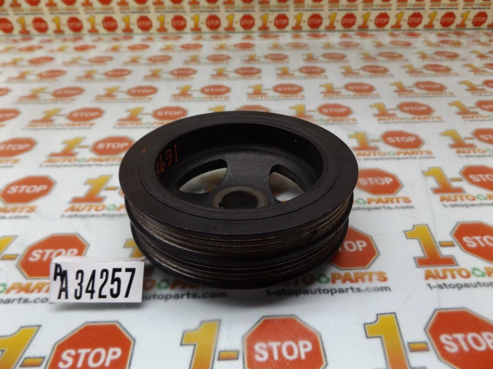 2001-2011 HYUNDAI ACCENT HARMONIC BALANCER 23124-26030 FABRICANTE DE EQUIPAMENTO ORIGINAL - Imagem 3 de 4