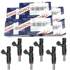 6Pcs Fuel Injectors 13537531634 7531634 Fit For 328i 330i 525i 528i 530 X3 X5 Z4