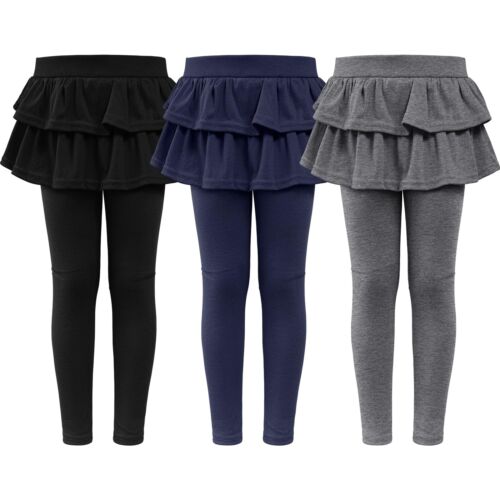 Mädchen Leggings Kleinkind Hose Leggings für Mädchen Schuluniform Tutu Kinder Rüschen...