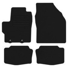 Velours Fußmatten für Toyota GR Yaris ab Bj. 2020 Passend Automatten SCHWARZ STD