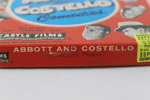 Abbott & Costello No Indians Please Super 8 mm N&W films de château complets #808 - Photo 6/10