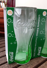 McDonalds Coca-Cola Glas Gr&uuml;n 2020 NEU Coca Cola Mc Donalds Limited Edition