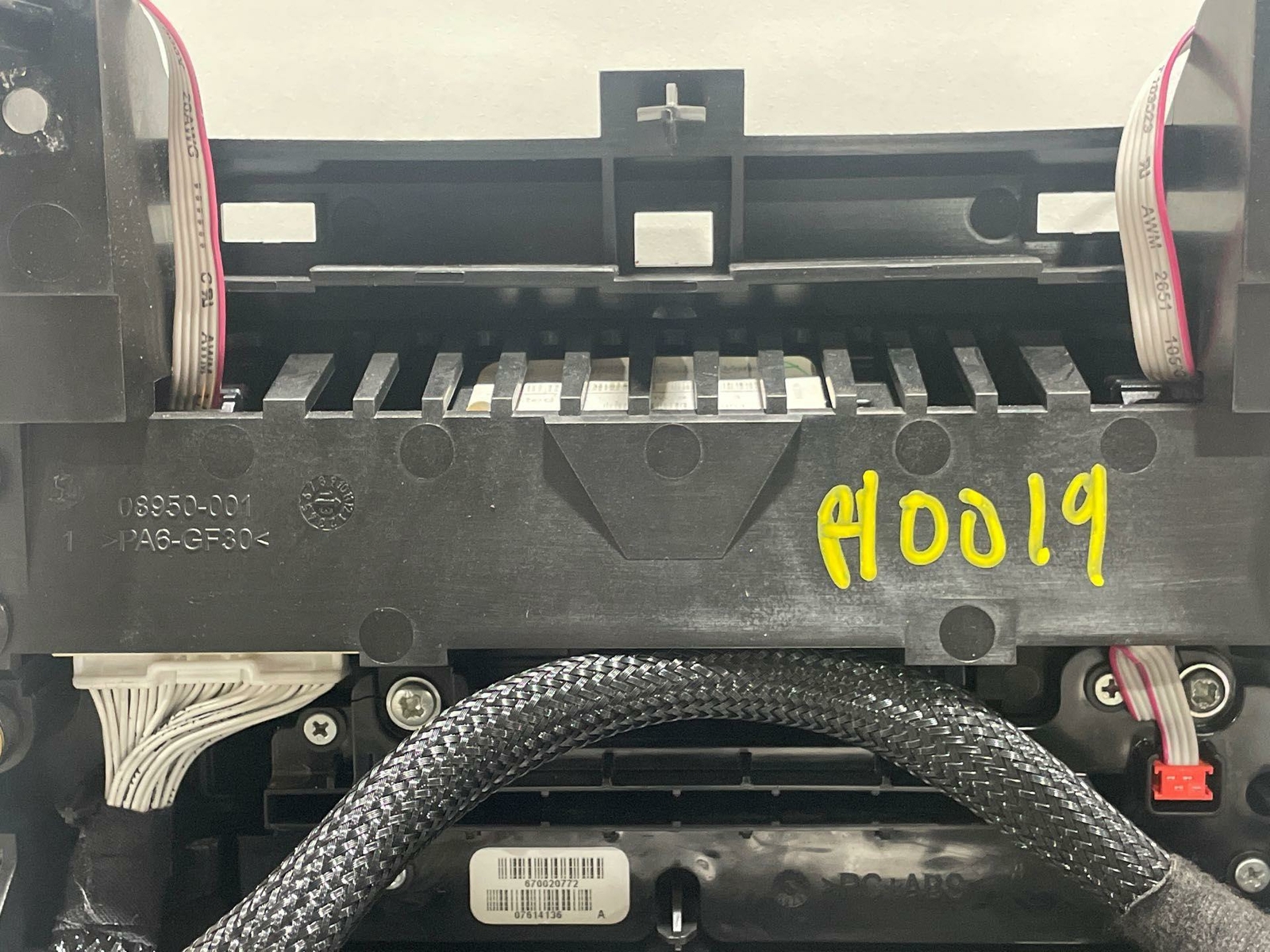 2014 MASERATI GHIBLI OEM HEATER A/C CLIMATE CONTROL PANEL 670020772