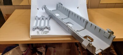 Plako Under Desk Cable Management Tray Cable Organizer for Wire Management 