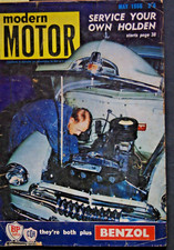 Modern Motor 1956 May Holden FX FJ Dodge Rover 90 Wolseley Tractas Morris 8/40 M